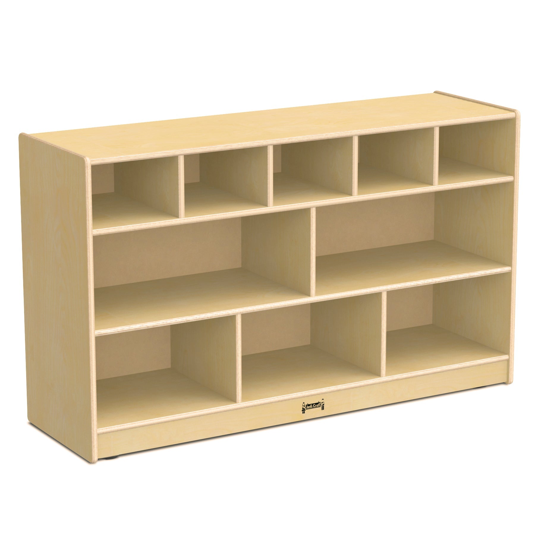 Jonti - Craft Low Combo Mobile Storage Unit - with Clear Bins - SchoolOutlet