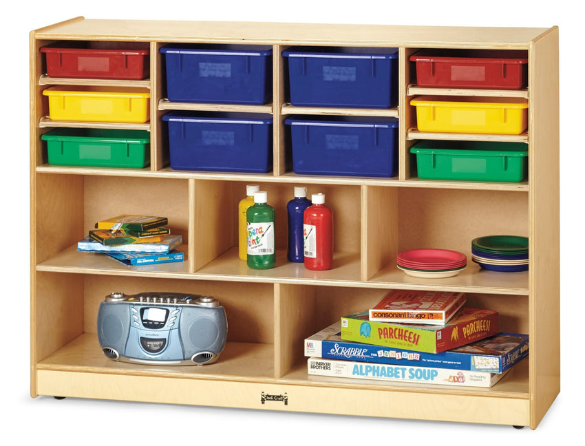 Jonti - Craft Super - Sized Combo Mobile Storage Unit - with Colored Bins - SchoolOutlet