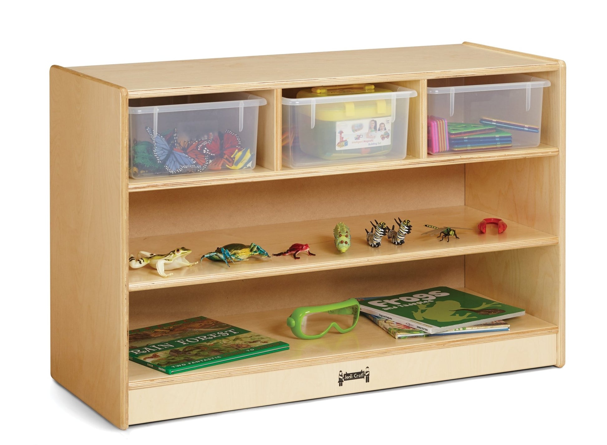 Jonti - Craft STEM Combo Mobile Storage Unit - with Clear Tubs - SchoolOutlet