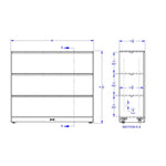 Jonti - Craft Mega Adjustable Mobile Straight - Shelf - SchoolOutlet
