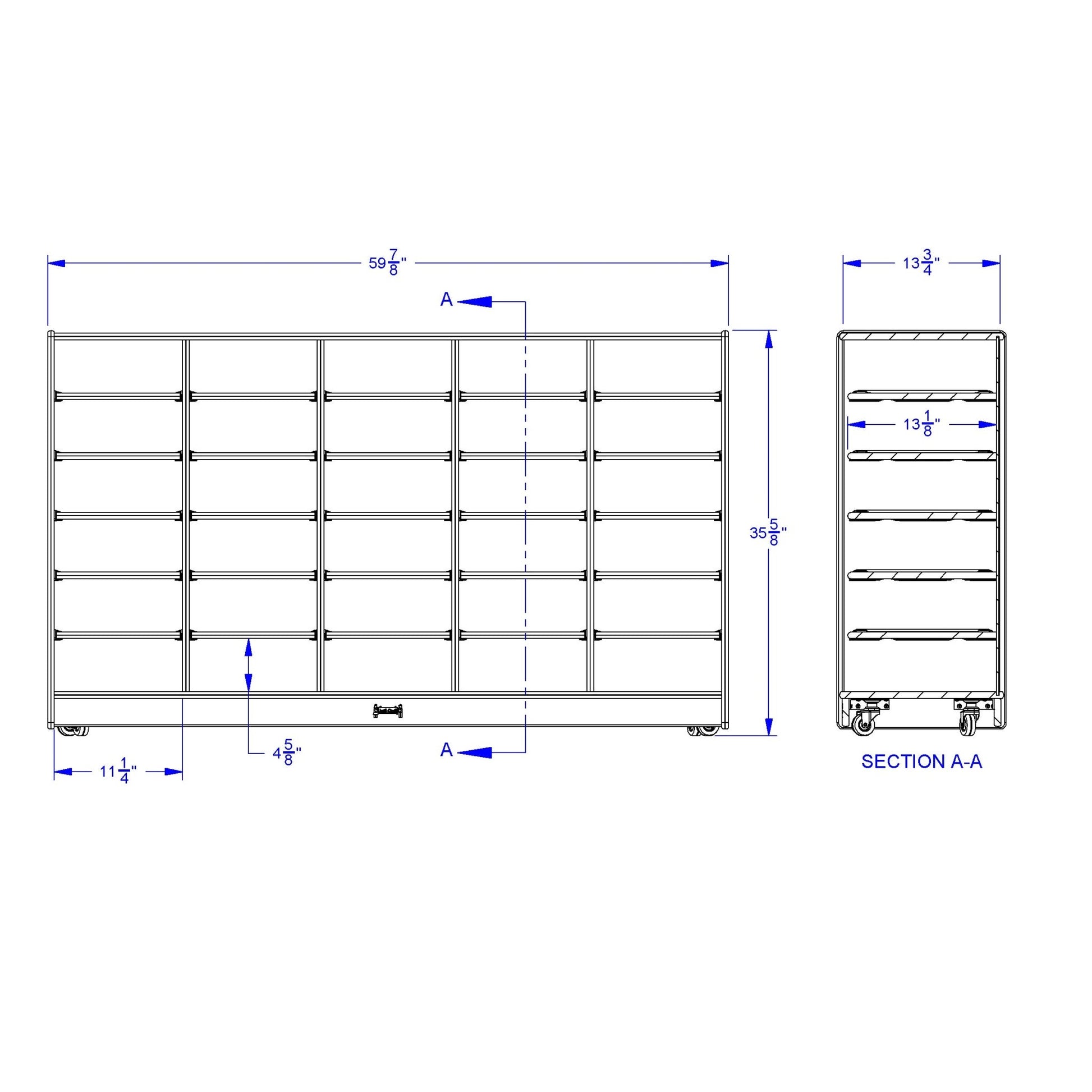 Jonti - Craft 30 Paper - Tray Mobile Storage - without Paper - Trays - SchoolOutlet