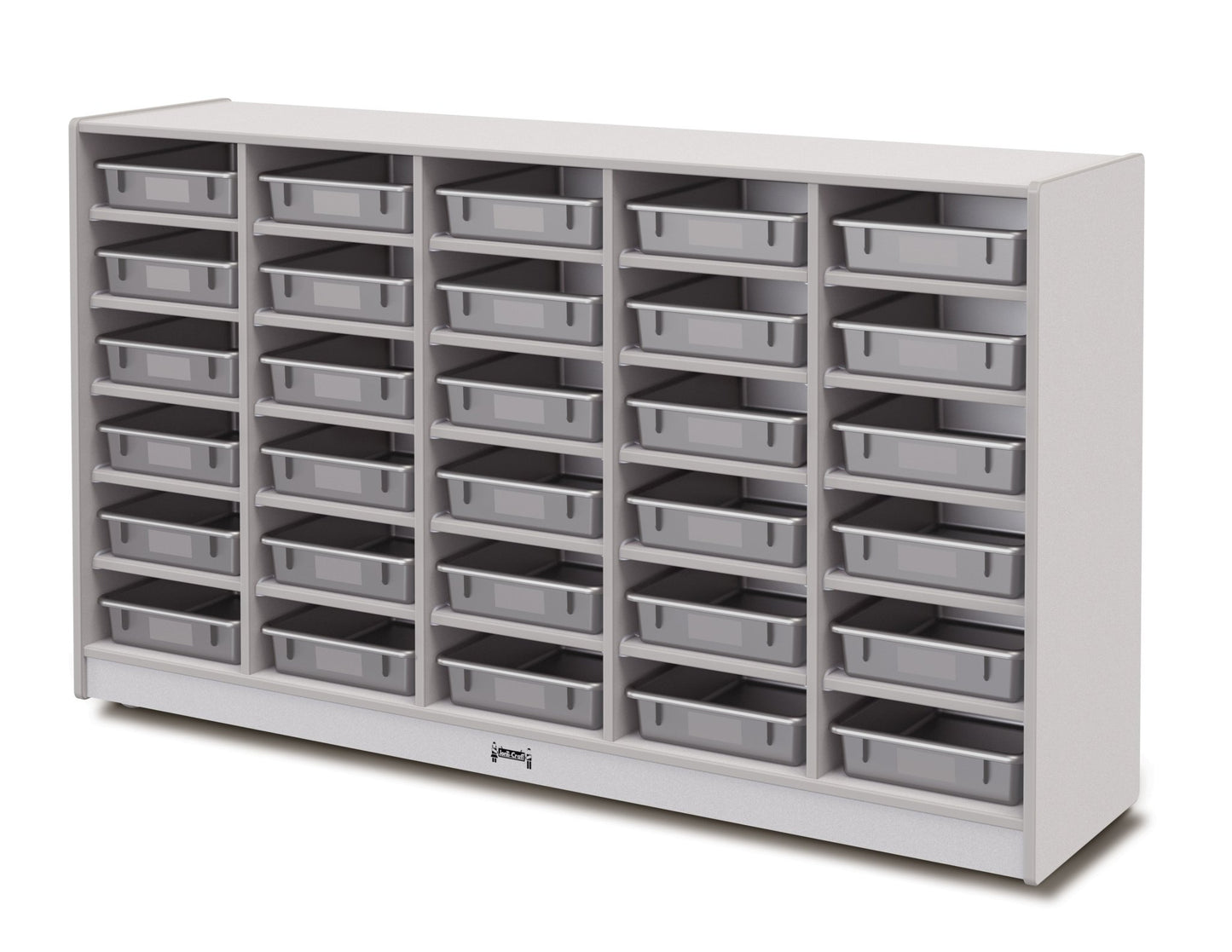 Rainbow Accents 30 Paper - Tray Mobile Storage - with Paper - Trays - SchoolOutlet