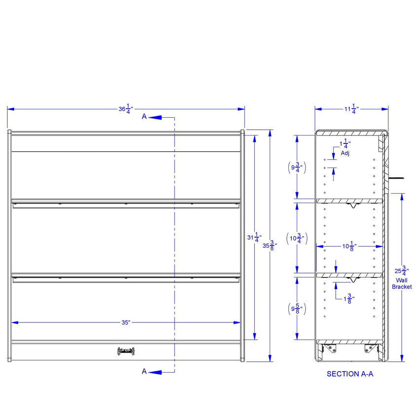 Jonti - Craft Short Bookcase - SchoolOutlet
