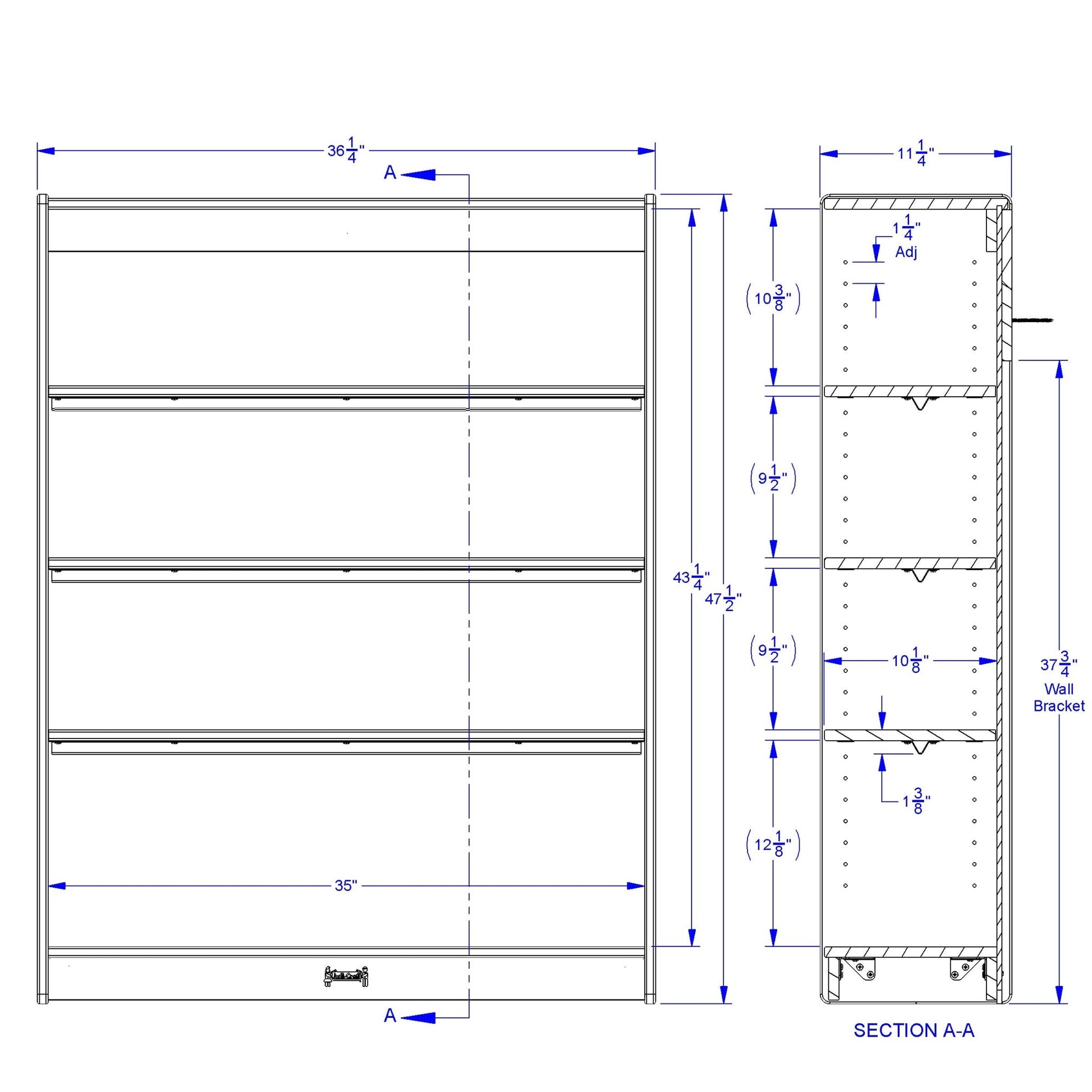 Jonti - Craft Standard Bookcase - SchoolOutlet