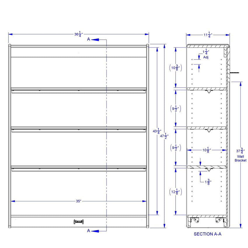 Jonti - Craft Standard Bookcase - SchoolOutlet