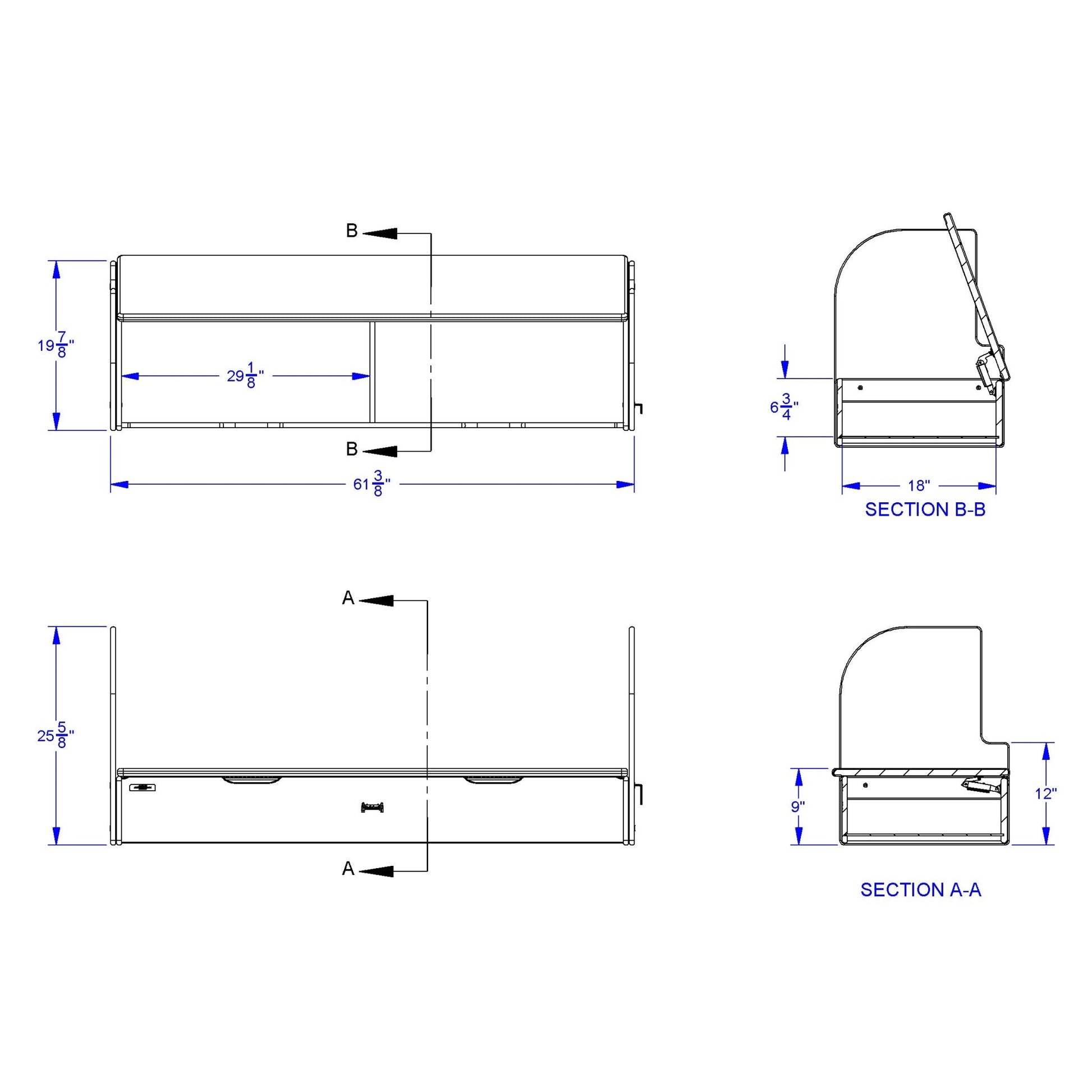 Jonti - Craft iRise Deluxe IWB Step - 60"W x 9"H - SchoolOutlet