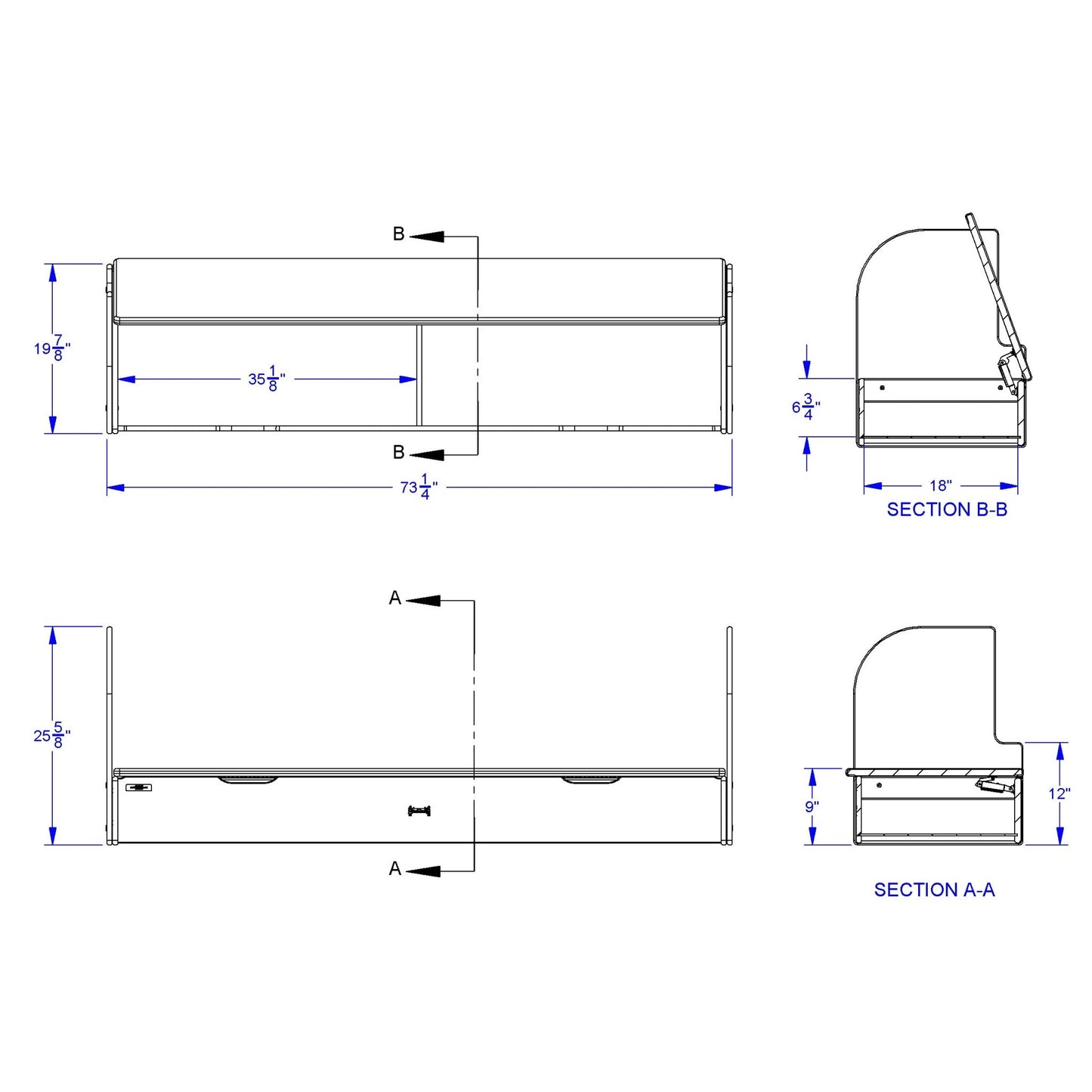 Jonti - Craft iRise Deluxe IWB Step - 72"W x 9"H - SchoolOutlet
