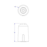 Jonti - Craft Touch - Free Faucet Adapter - SchoolOutlet