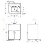 Jonti - Craft Clean Hands Helper Portable Sink - 38