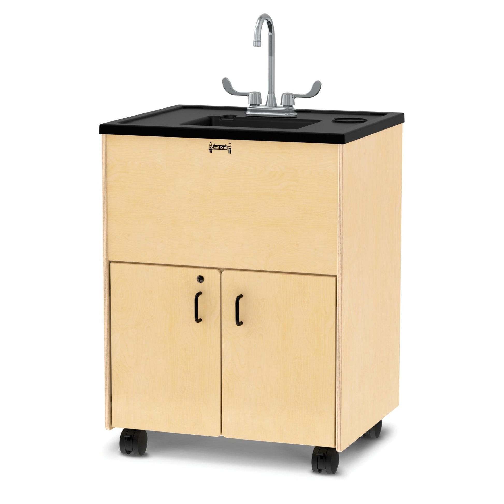 Jonti - Craft Clean Hands Helper Portable Sink - 38" Counter - Plastic Sink - SchoolOutlet