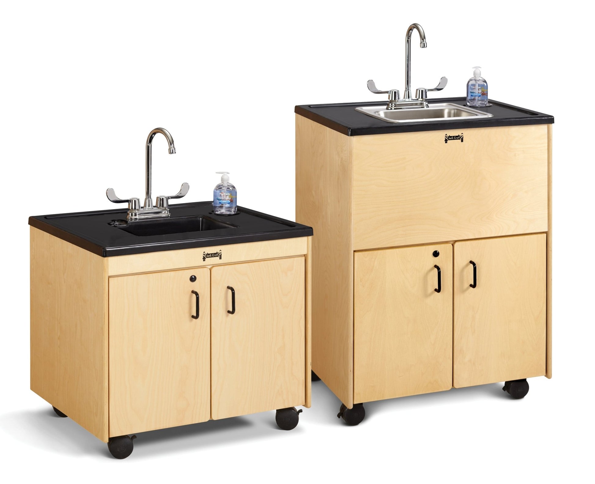 Jonti - Craft Clean Hands Helper without Heater - 26" Counter - Plastic Sink - SchoolOutlet