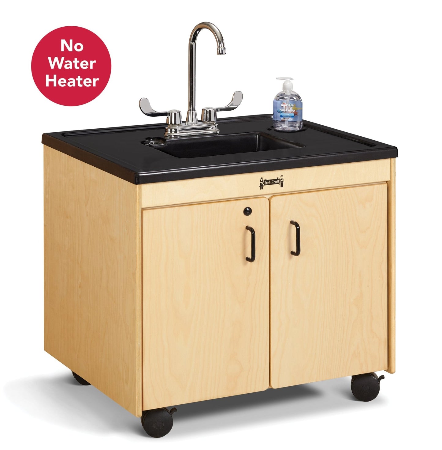 Jonti - Craft Clean Hands Helper without Heater - 26" Counter - Plastic Sink - SchoolOutlet