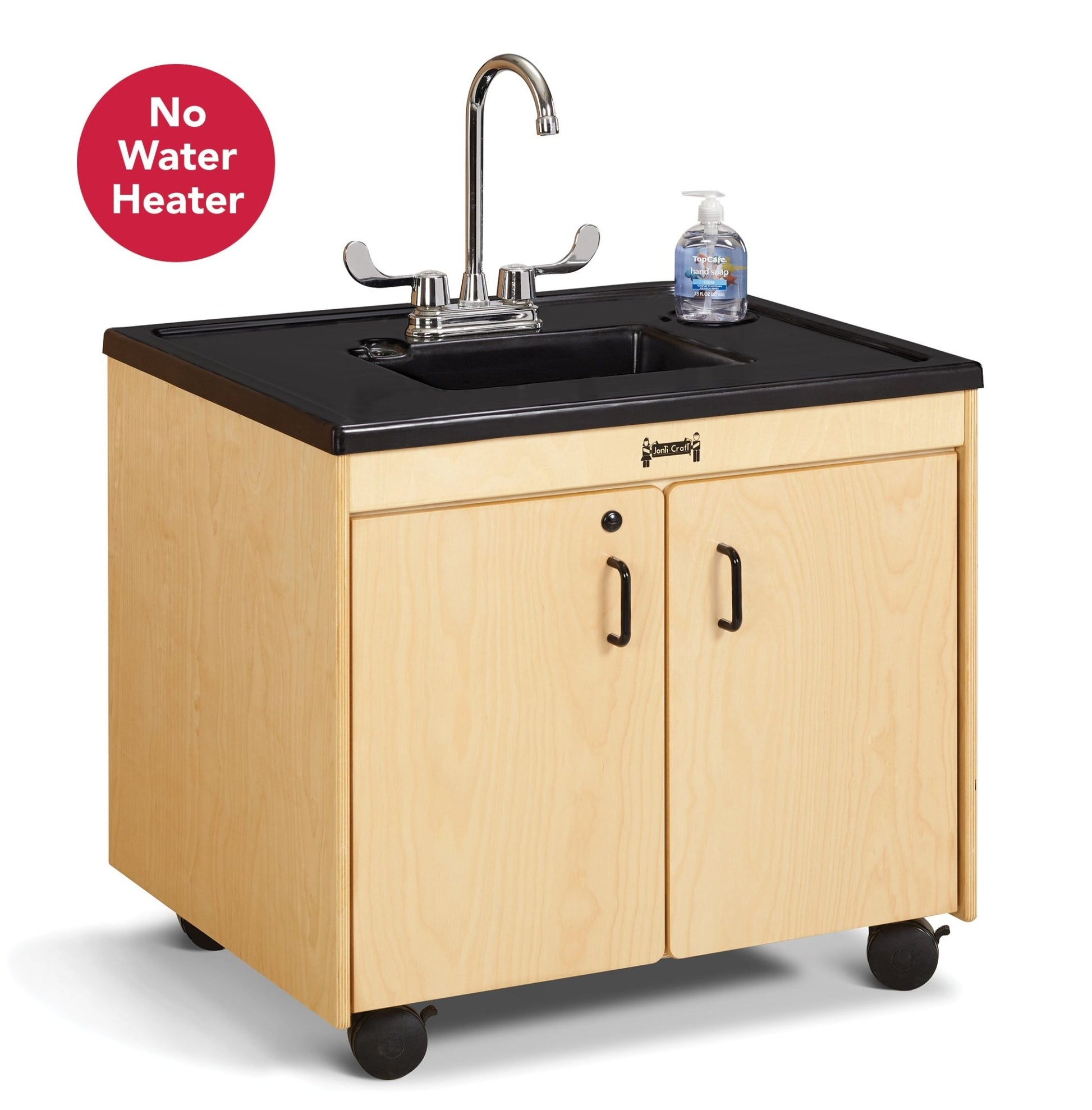 Jonti - Craft Clean Hands Helper without Heater - 26" Counter - Plastic Sink - SchoolOutlet