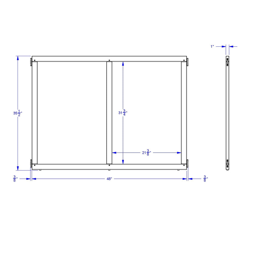 KYDZ Suite Panel - 48" Wide - SchoolOutlet
