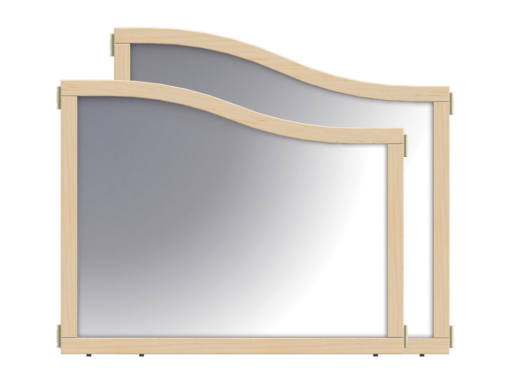KYDZ Suite Cascade Panel - Toddler (24.5"H) to Elementary (29.5"H) - 36" Wide - SchoolOutlet