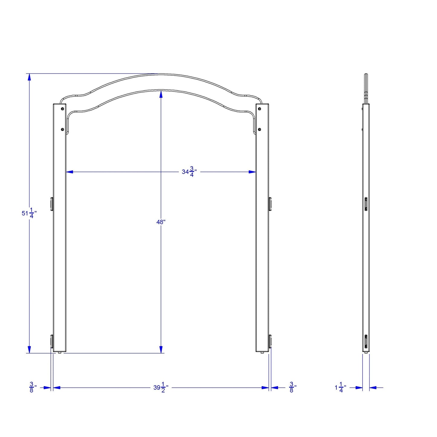 KYDZ Suite Welcome Arch - Short - 51.5" High - Elementary - height - SchoolOutlet