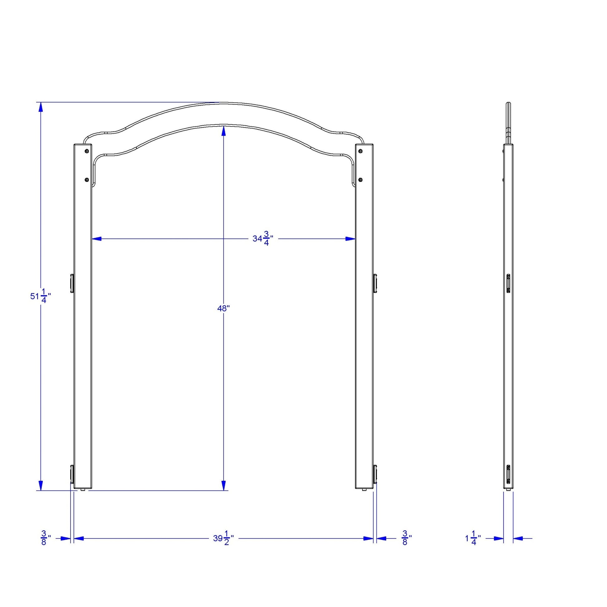 KYDZ Suite Welcome Arch - Short - 51.5" High - Elementary - height - SchoolOutlet