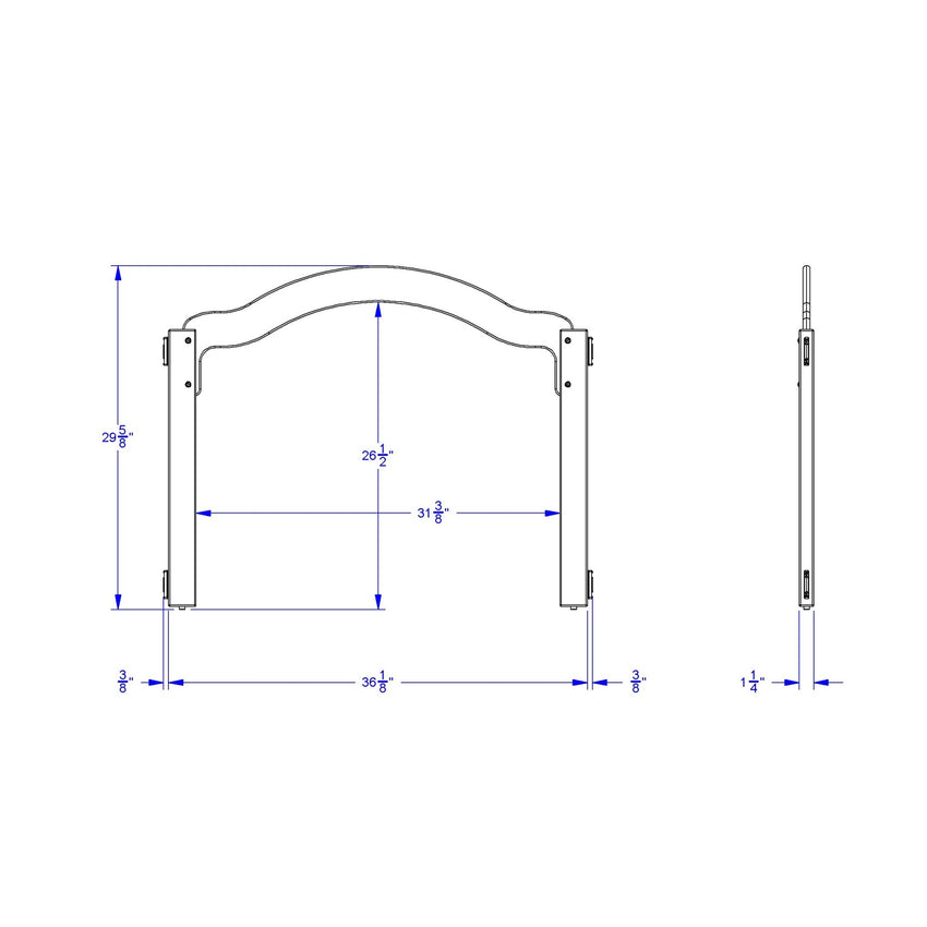 KYDZ Suite Welcome Arch - Mini - 30" High - Toddler - height - SchoolOutlet