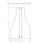 KYDZ Suite Stabilizer Wing Pair - Adult - 35.5