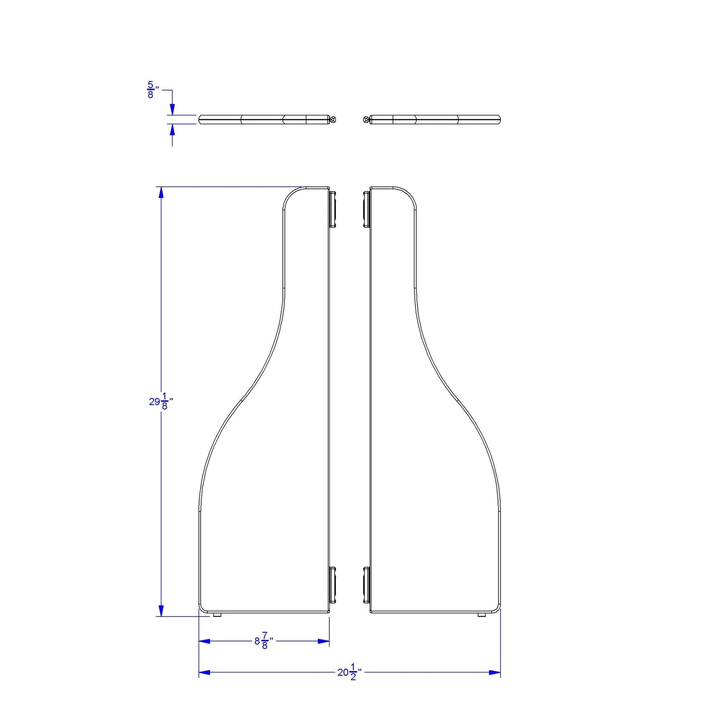 KYDZ Suite Stabilizer Wing Pair - Elementary - 29.5"H - SchoolOutlet