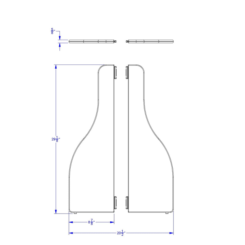 KYDZ Suite Stabilizer Wing Pair - Elementary - 29.5"H - SchoolOutlet
