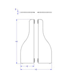KYDZ Suite Stabilizer Wing Pair - Elementary - 29.5