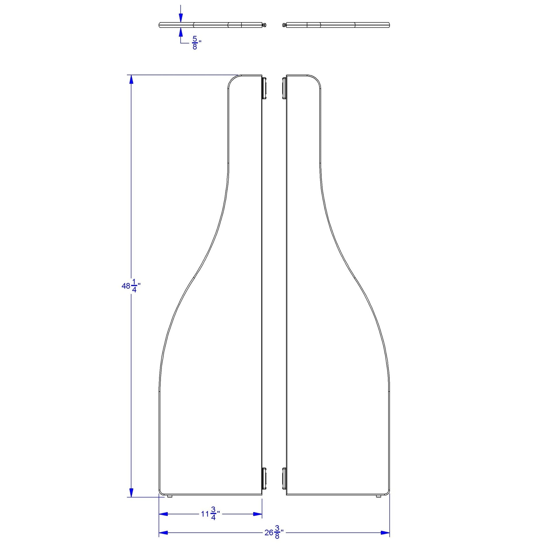 KYDZ Suite Stabilizer Wing Pair - Super - Size - 48.5"H - SchoolOutlet
