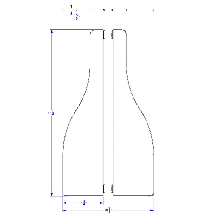 KYDZ Suite Stabilizer Wing Pair - Super - Size - 48.5"H - SchoolOutlet