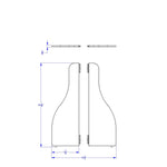 KYDZ Suite Stabilizer Wing Pair - Toddler - 24.5