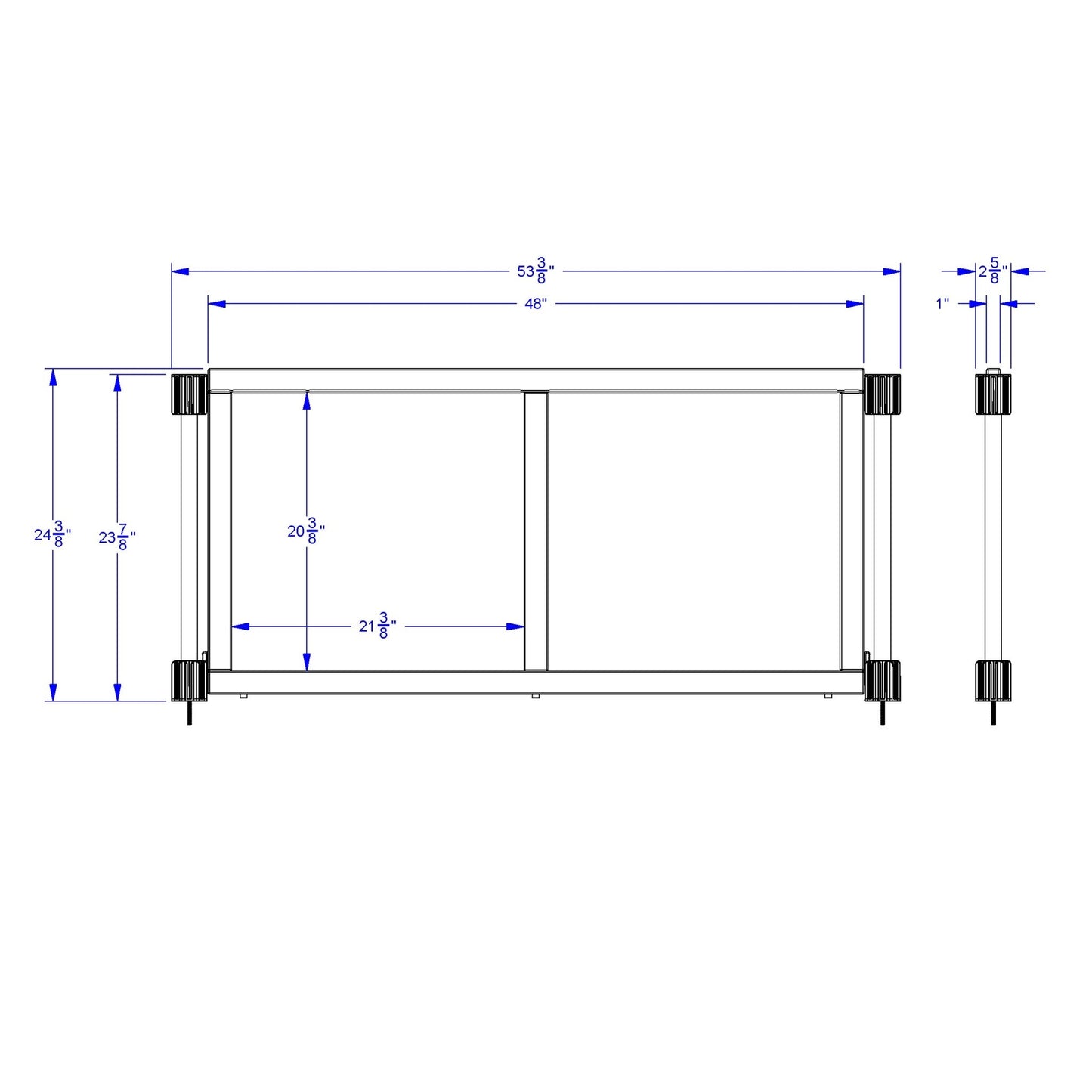 KYDZ Suite Upper Deck Divider - SchoolOutlet