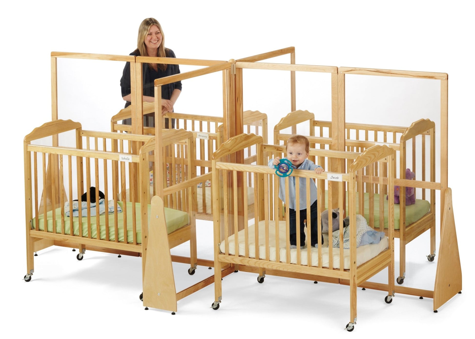 Jonti - Craft See - Thru Quad Crib and Space Divider - SchoolOutlet