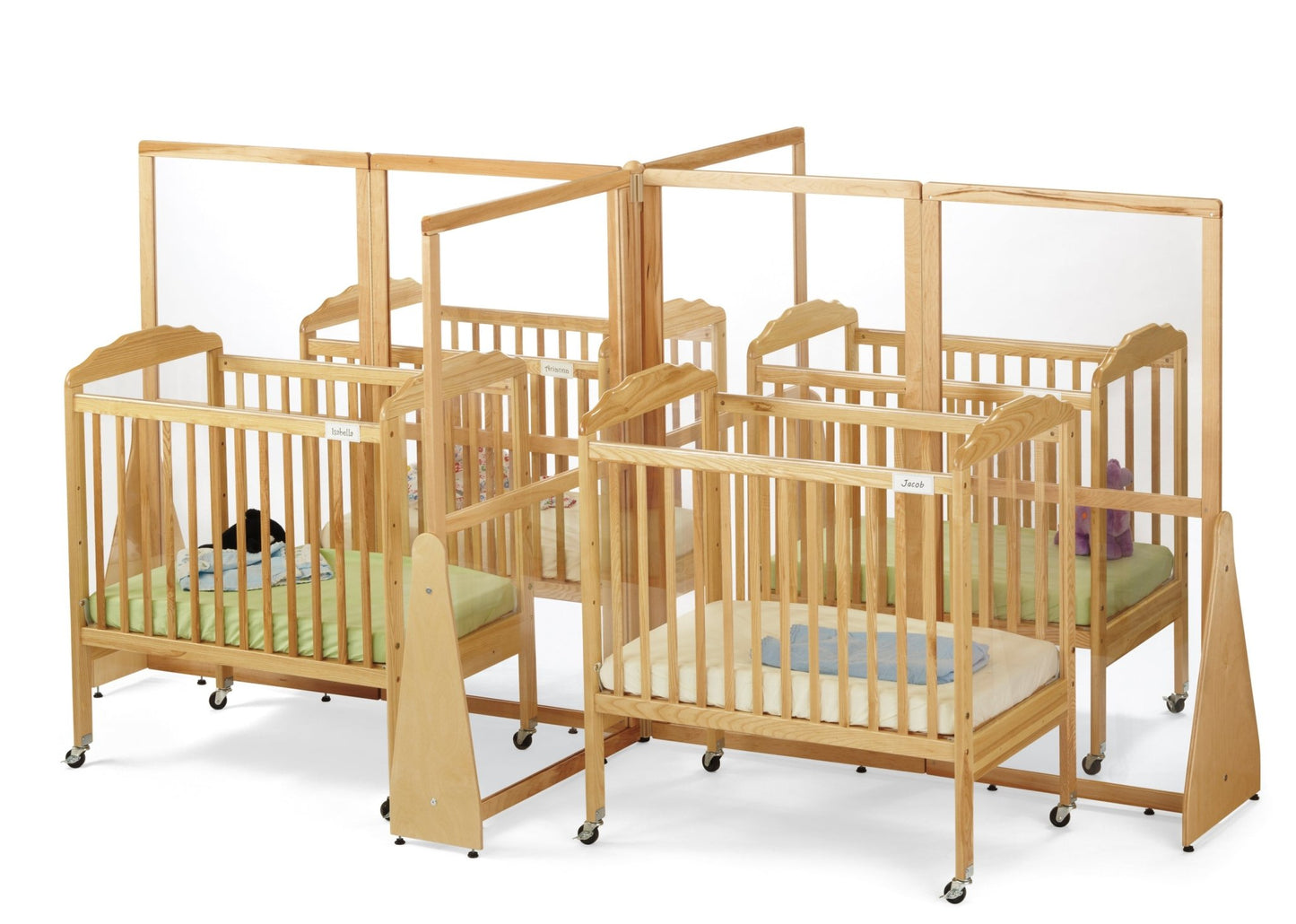 Jonti - Craft See - Thru Quad Crib and Space Divider - SchoolOutlet