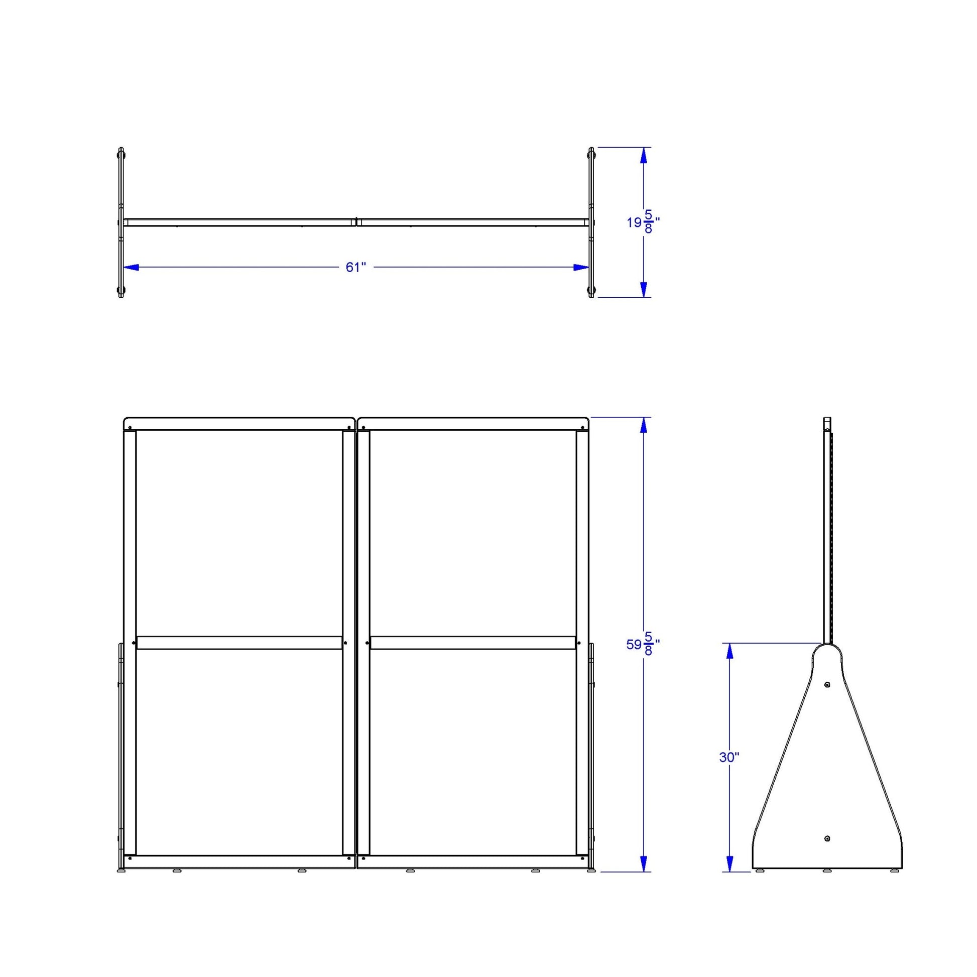Jonti - Craft See - Thru Large Crib and Space Divider - SchoolOutlet