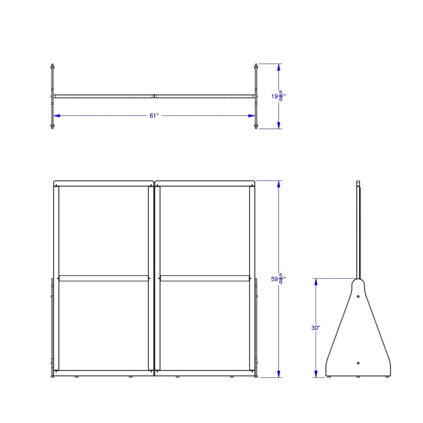 Jonti - Craft See - Thru Large Crib and Space Divider - SchoolOutlet