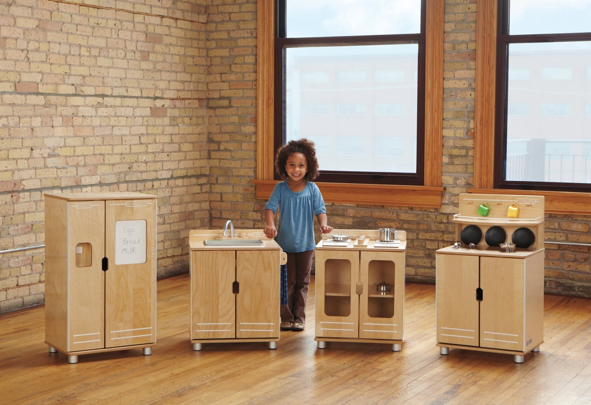 TrueModern Play Kitchen Cupboard - SchoolOutlet
