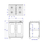 TrueModern Play Kitchen Stove - SchoolOutlet