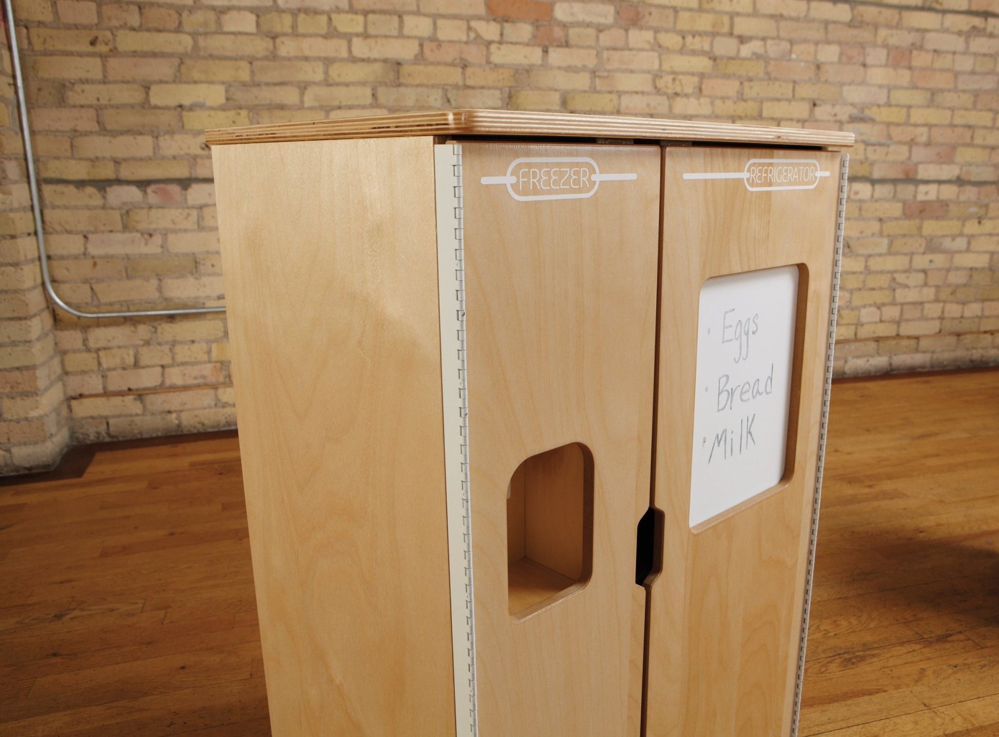 TrueModern Play Kitchen Fridge - SchoolOutlet