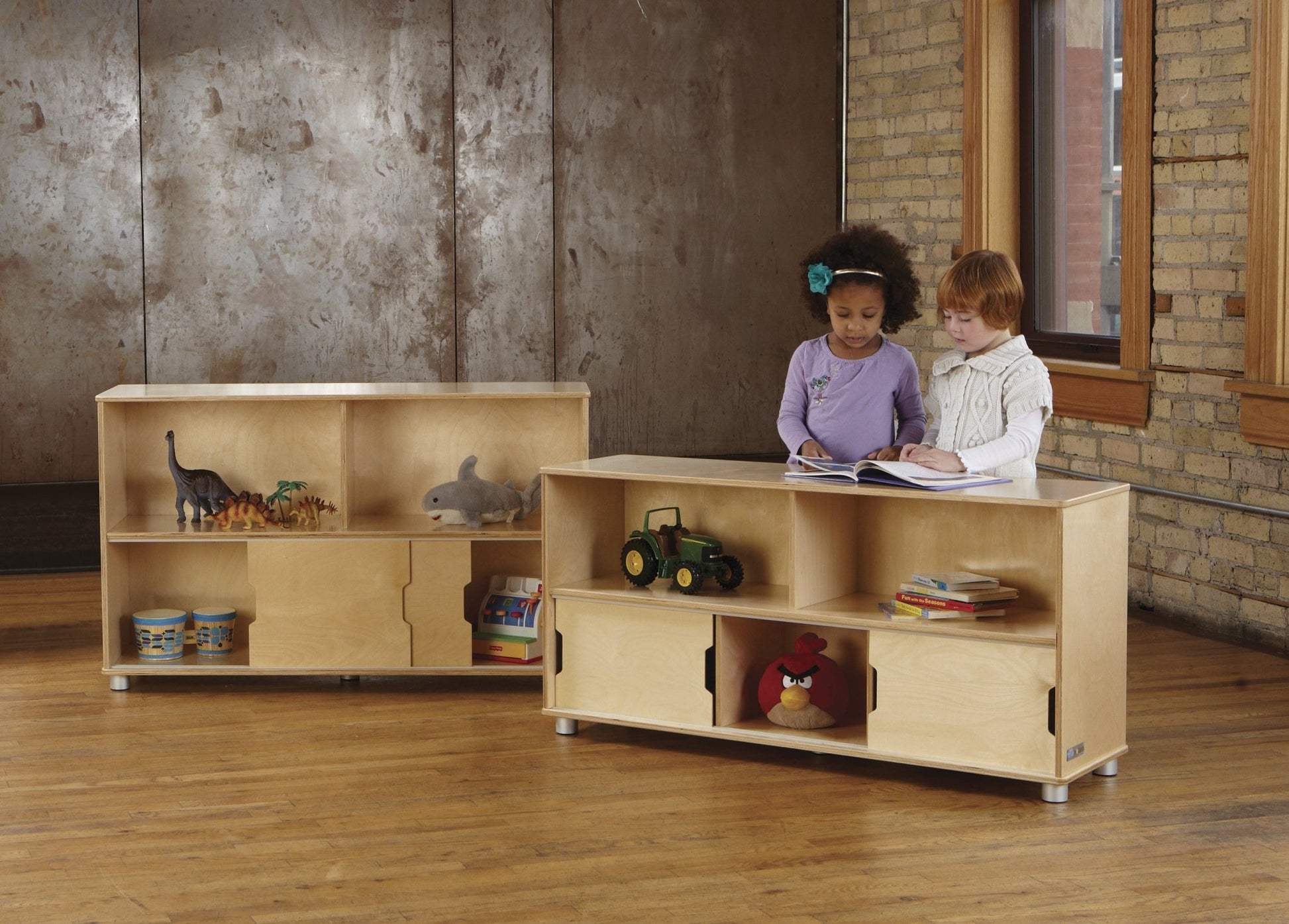 TrueModern Low Storage Shelf - SchoolOutlet