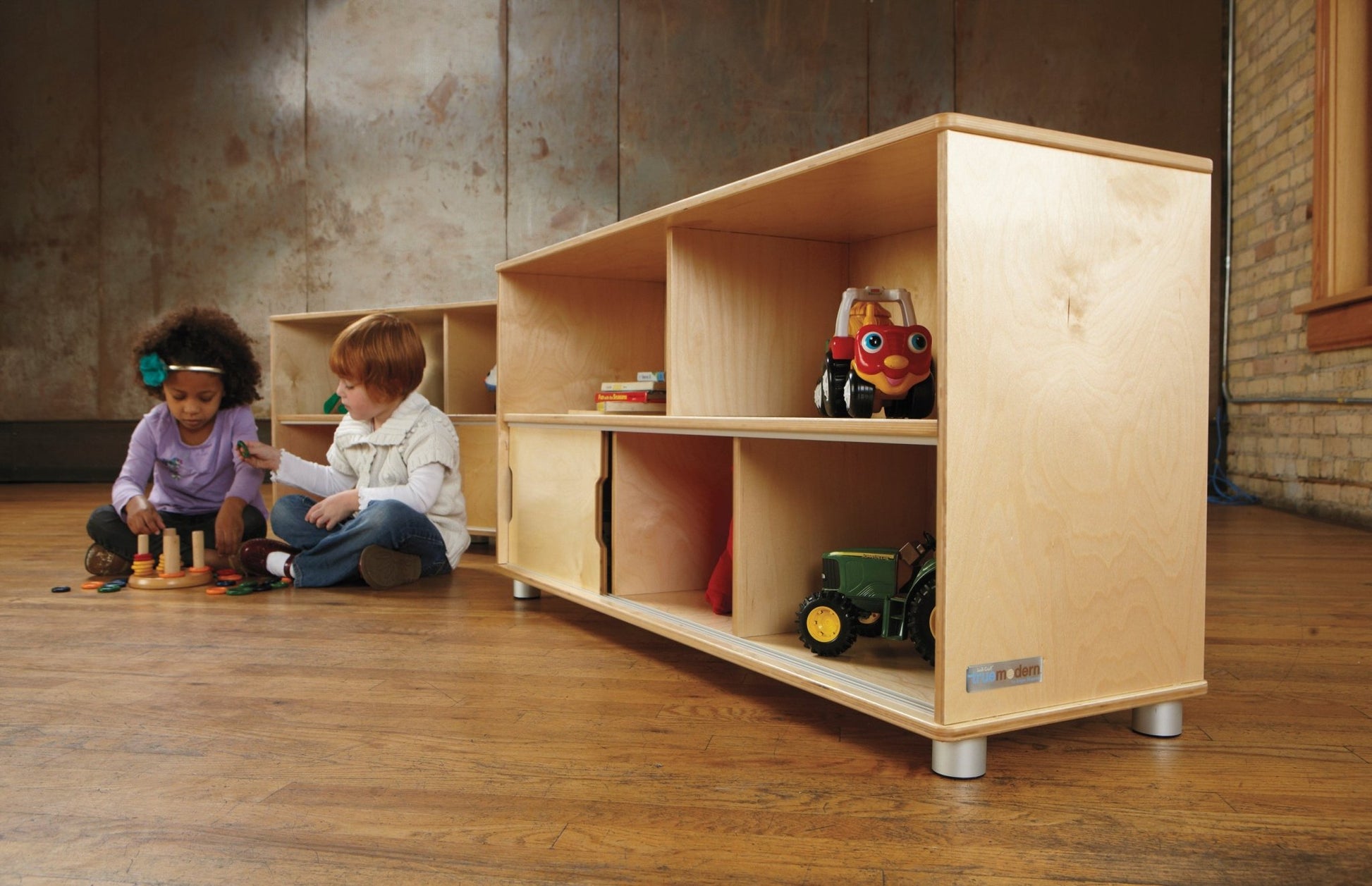 TrueModern Low Storage Shelf - SchoolOutlet