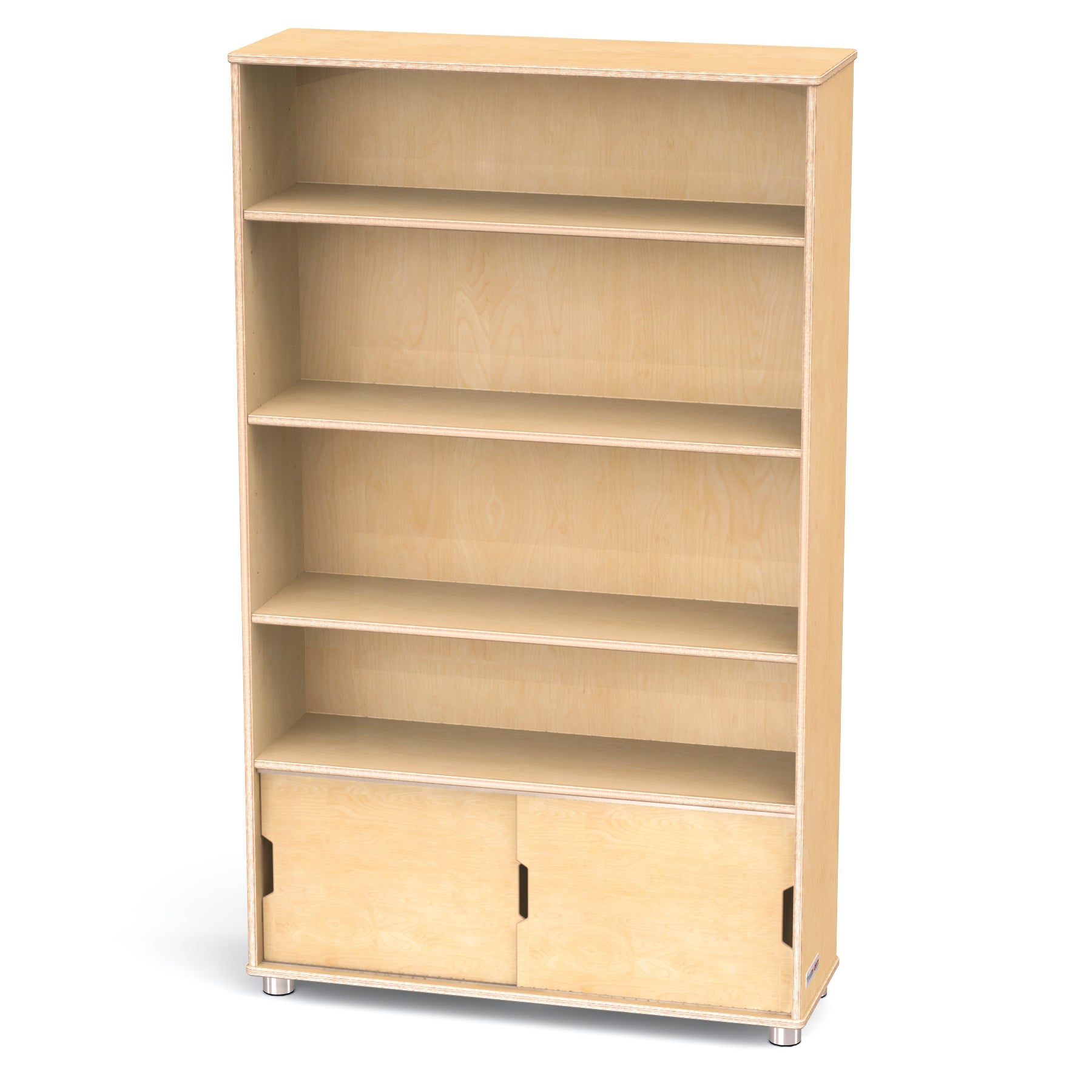 TrueModern Four - Shelf Bookcase - SchoolOutlet