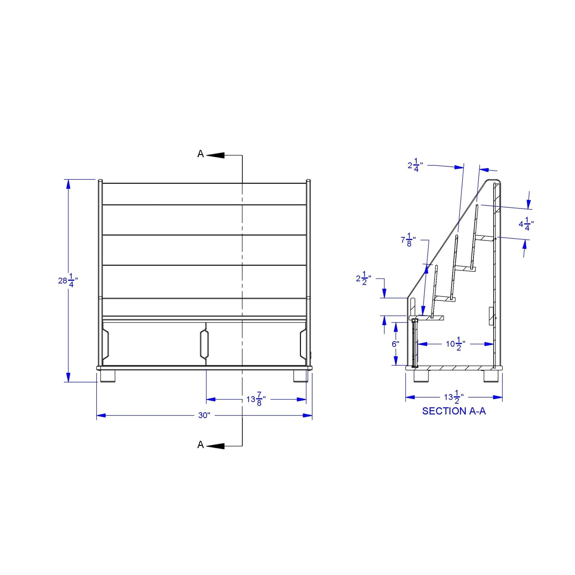 TrueModern Book Rack - SchoolOutlet