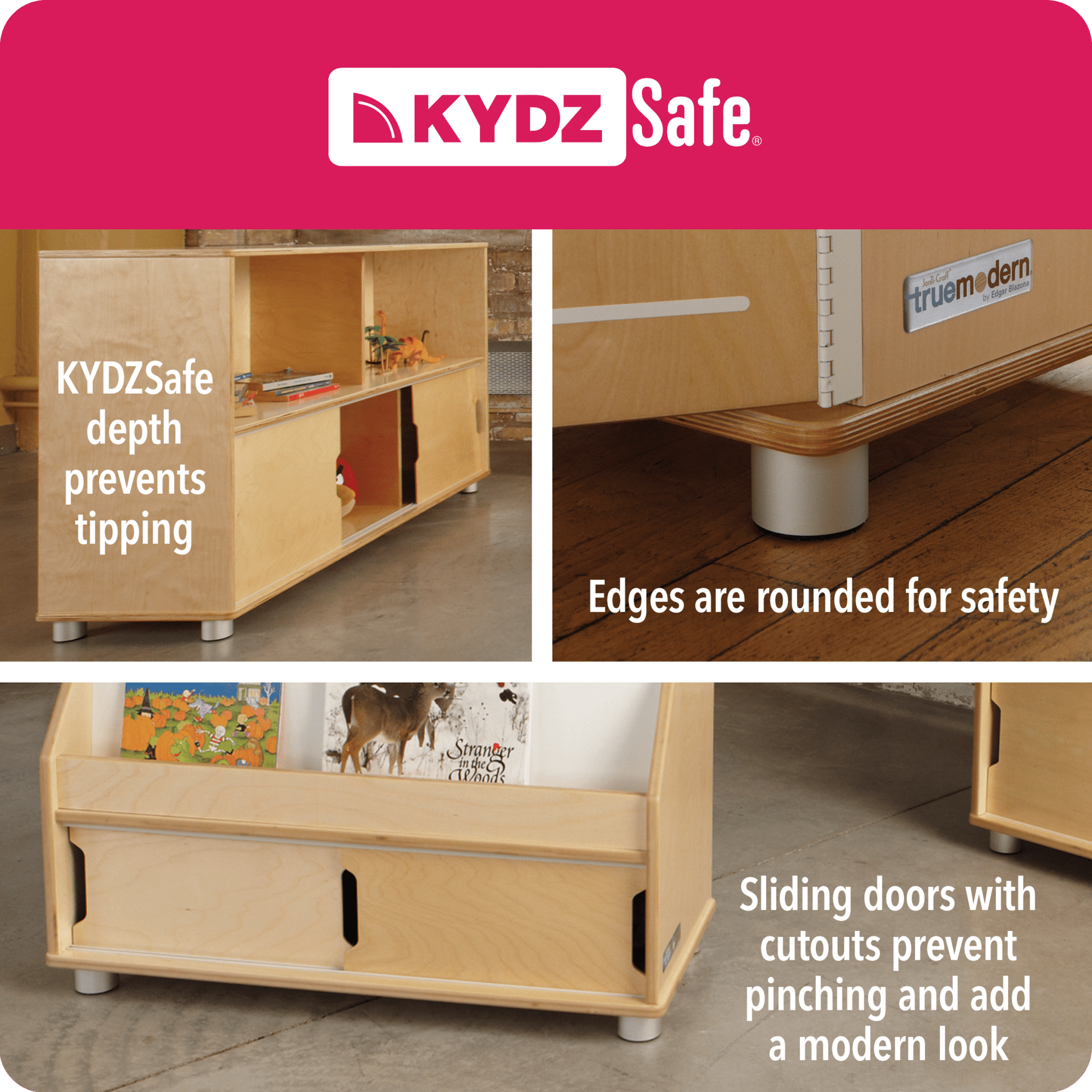 TrueModern Book Rack - SchoolOutlet