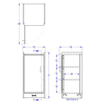 Jonti - Craft Toddler Contempo Refrigerator - SchoolOutlet