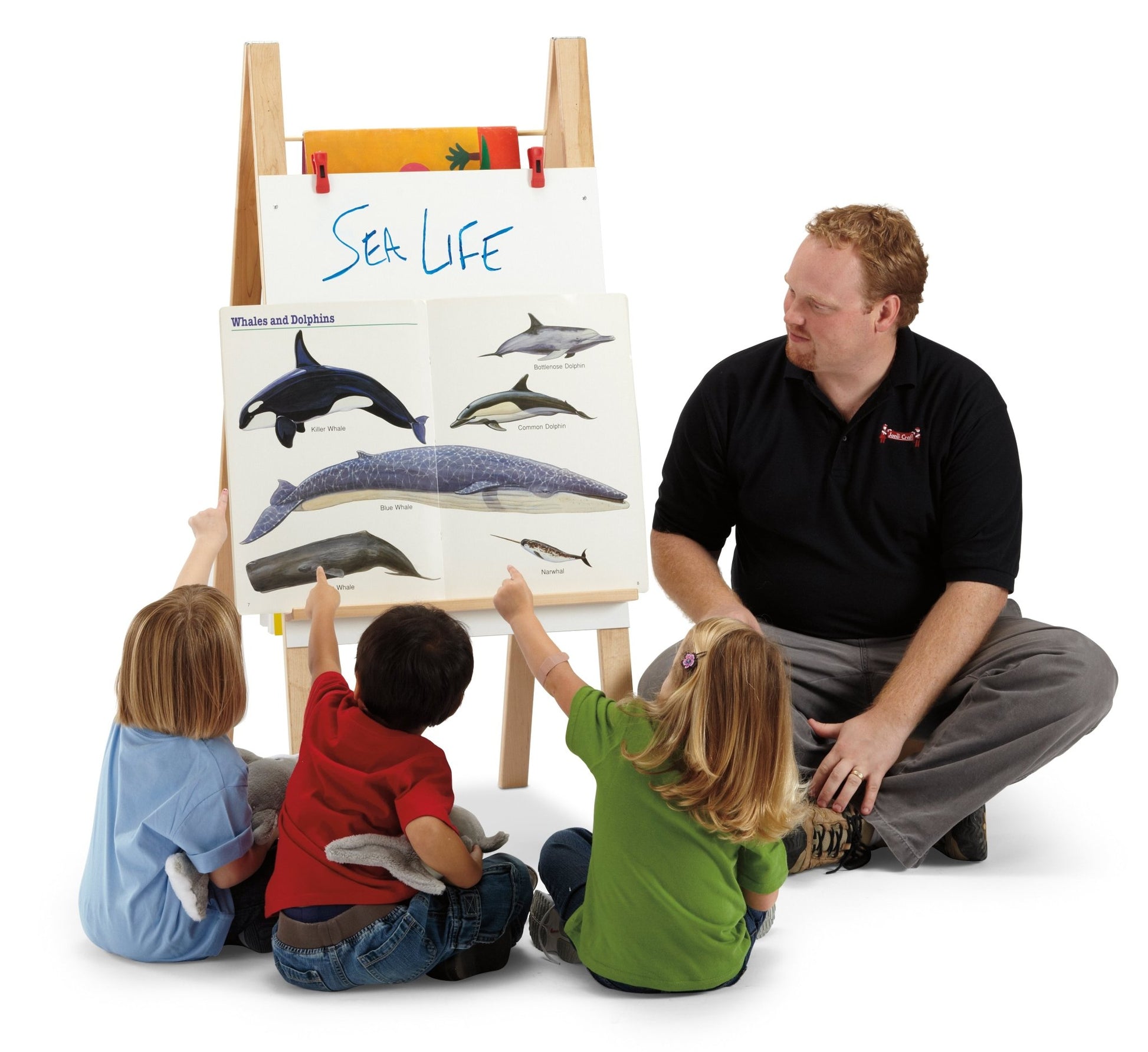 Jonti - Craft Teachers' Standard Easel - Write - n - Wipe - SchoolOutlet