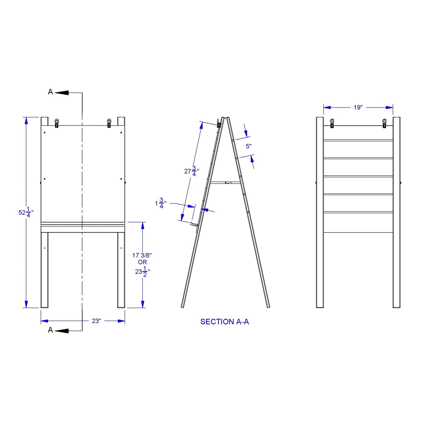 Jonti - Craft Teachers' Standard Easel - Write - n - Wipe - SchoolOutlet