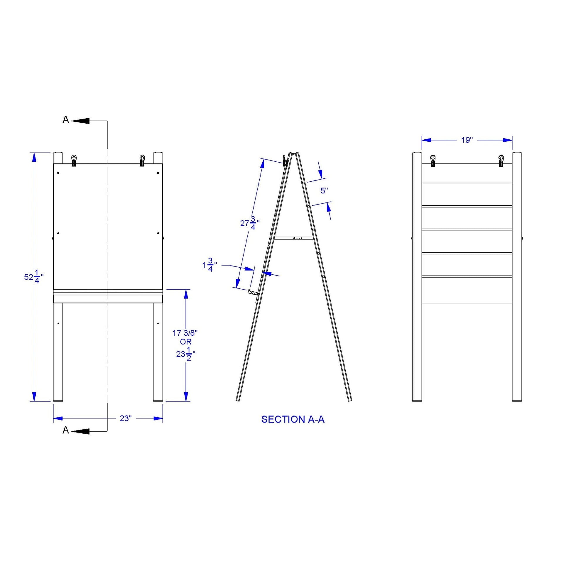 Jonti - Craft Teachers' Standard Easel - Write - n - Wipe - SchoolOutlet