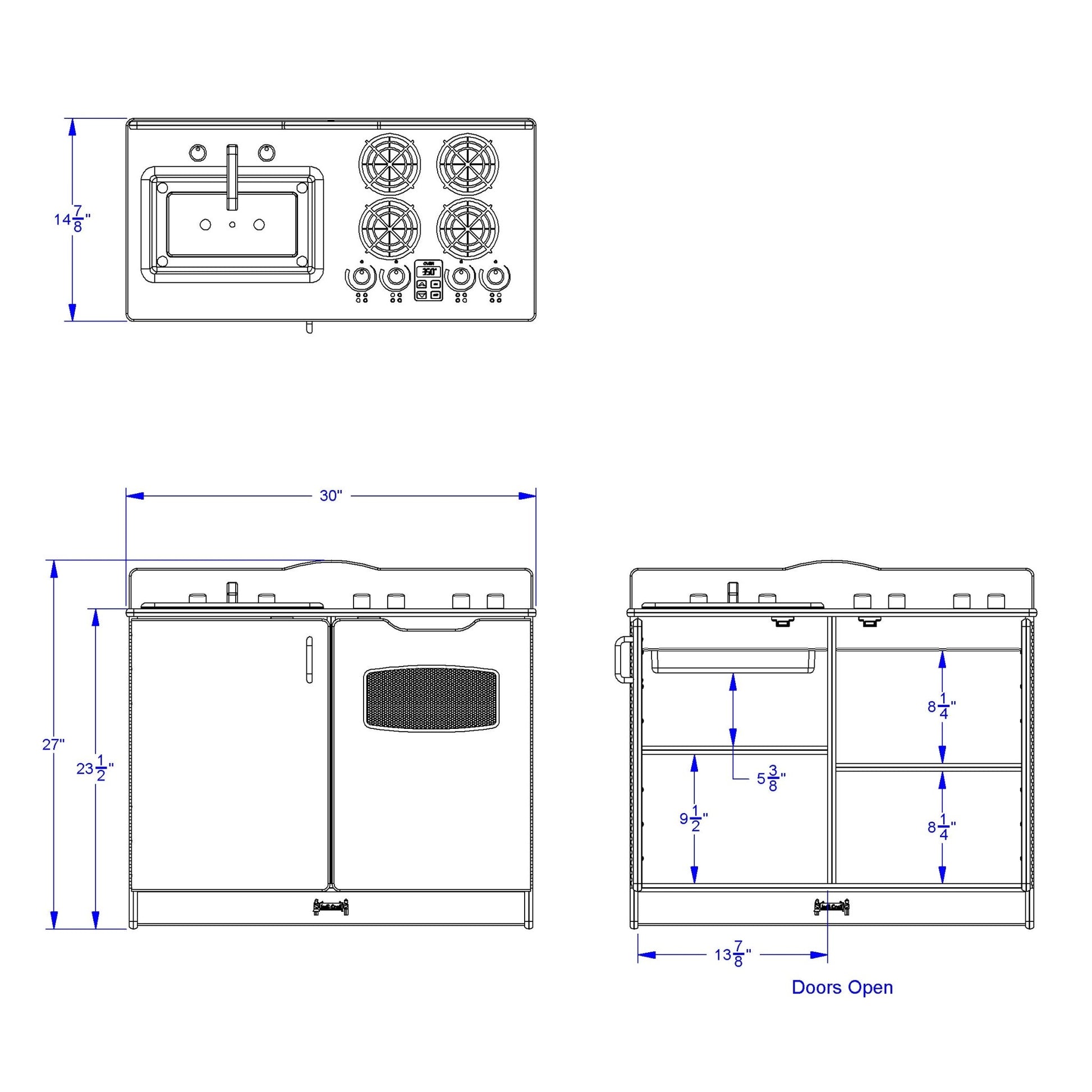 Jonti - Craft 2 - in - 1 Kitchen - SchoolOutlet