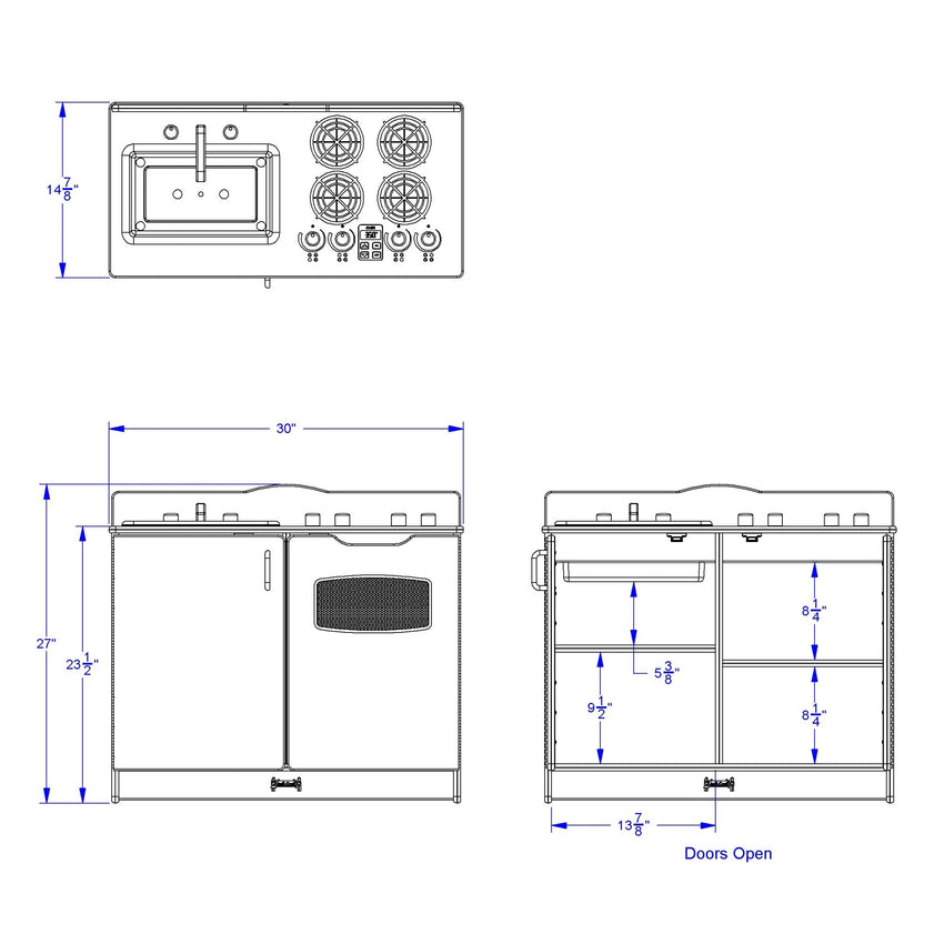 Jonti - Craft 2 - in - 1 Kitchen - SchoolOutlet