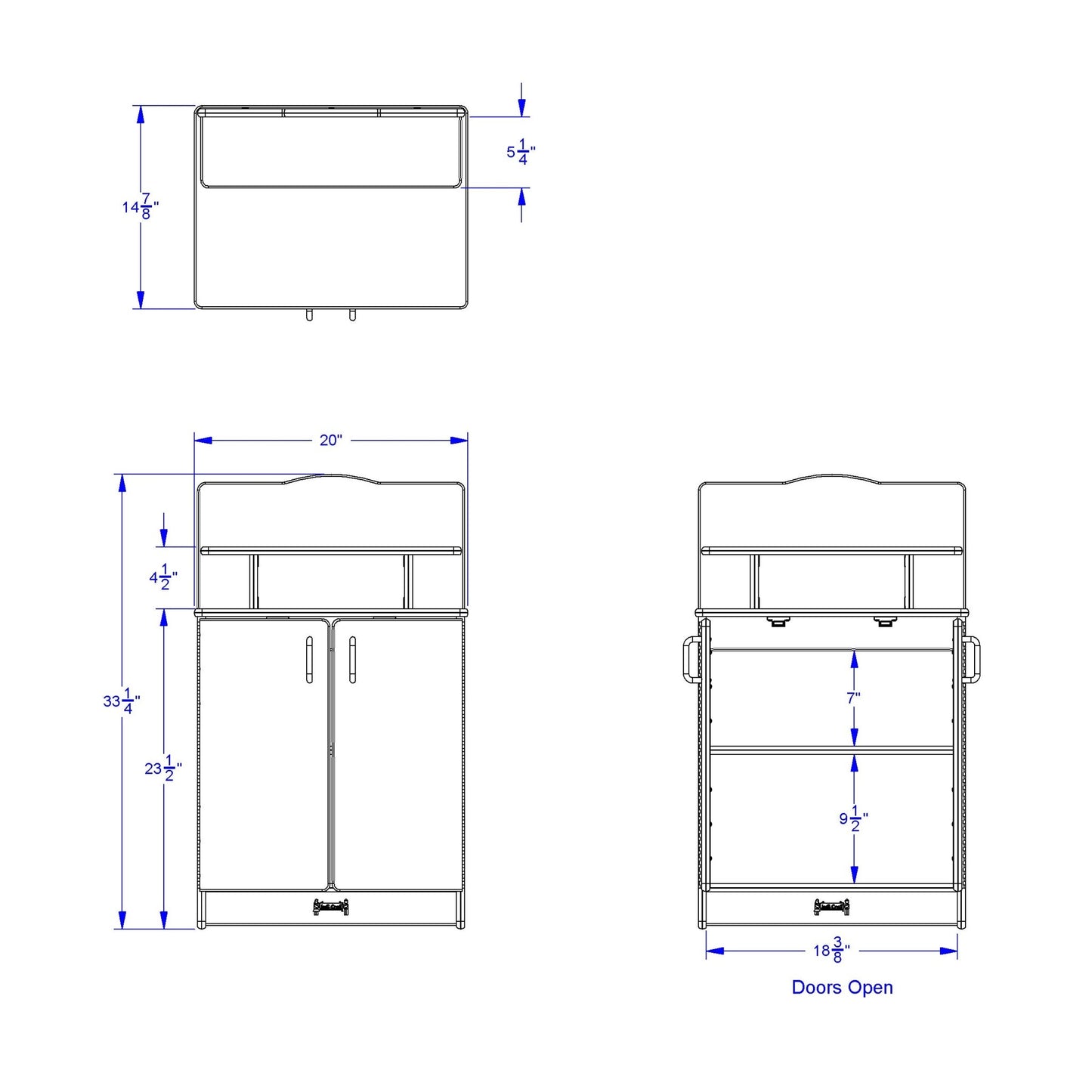 Jonti - Craft Culinary Creations Play Kitchen Cupboard - SchoolOutlet