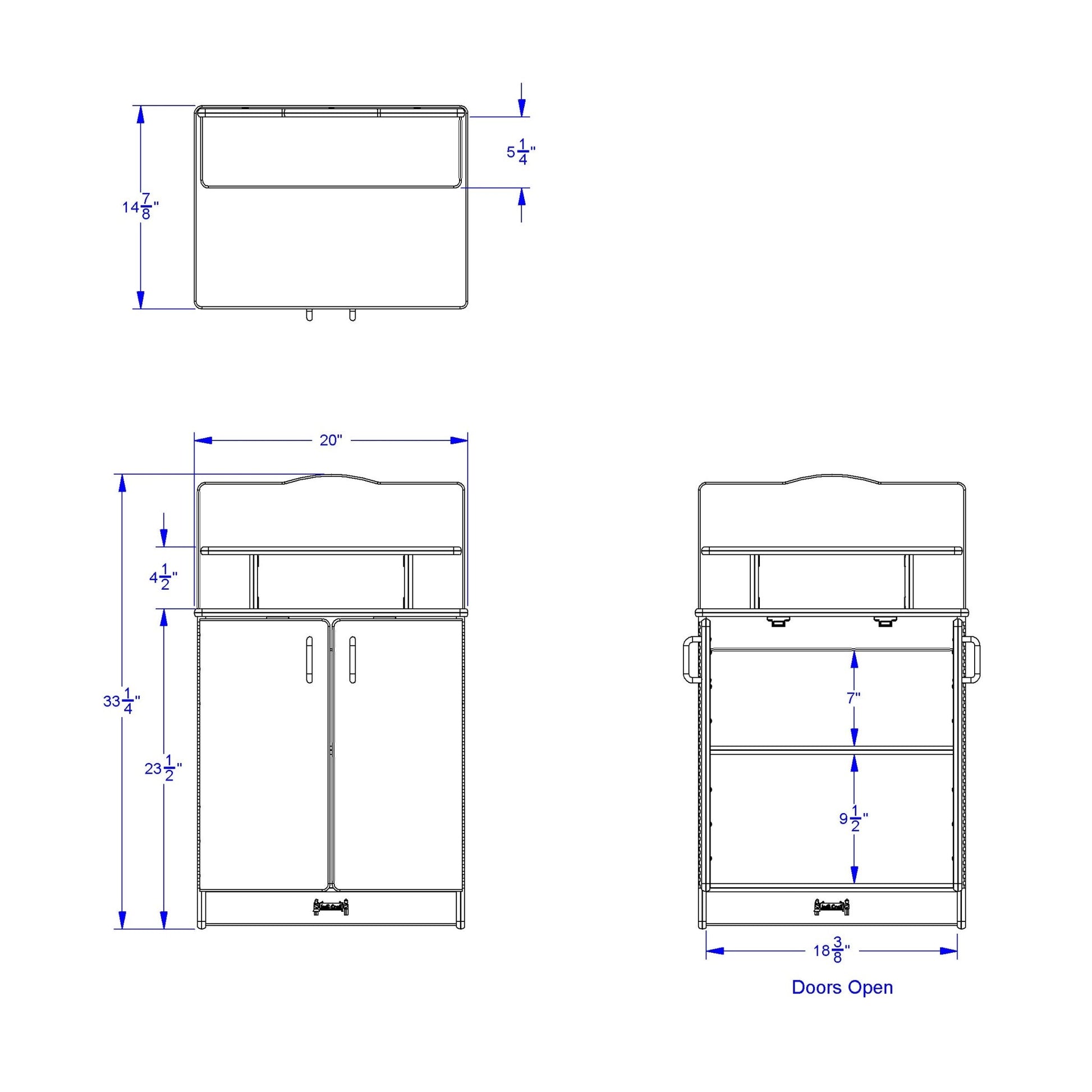 Jonti - Craft Culinary Creations Play Kitchen Cupboard - SchoolOutlet